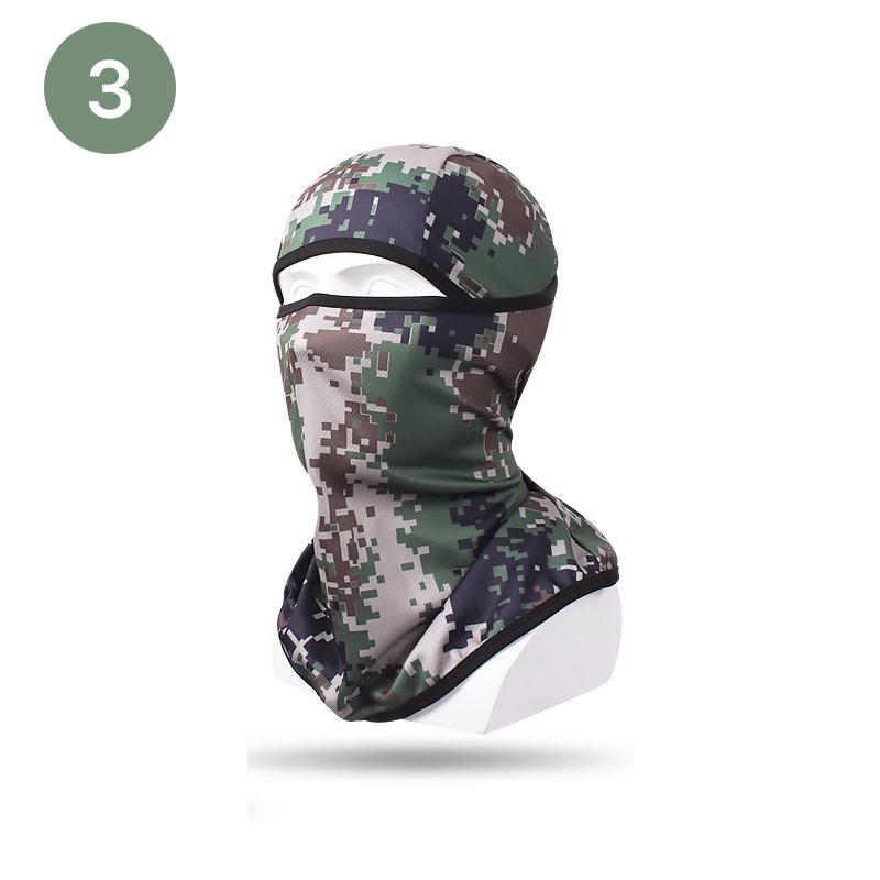 New Fashion Outdoor Camouflage Balaclava Army Military Ski Full Face Mask Motorcycle Bicycle Caps