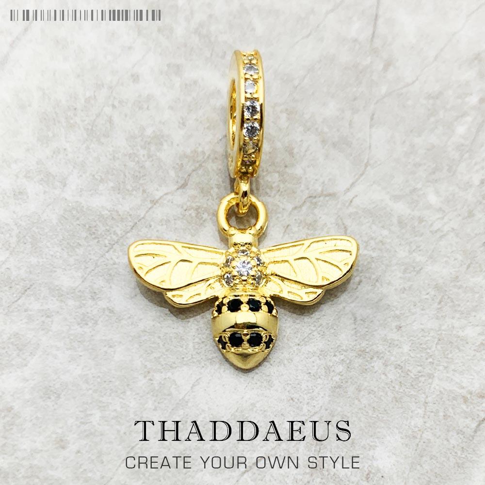 

Copper Lovely Gold Color Bee Animal Pendants Charm For Women Men Fine Jewelry