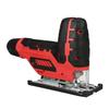 12V 5600RPM 70mm 6 Speed Adjustable Woodworking Power Tool 45 Degree Tilt AnglePortable Cordless Jig Saw Electric Jigsaw
