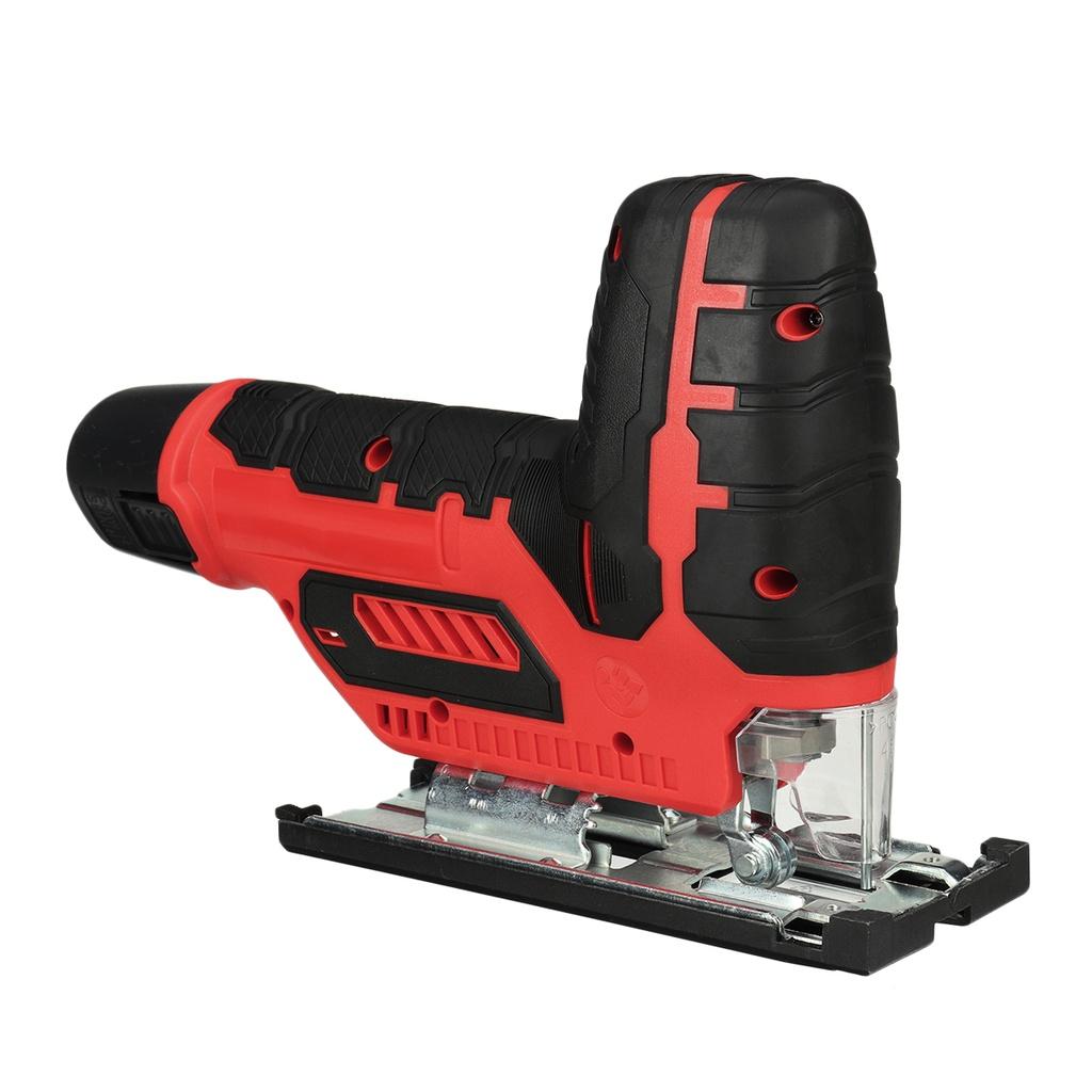 12V 5600RPM 70mm 6 Speed Adjustable Woodworking Power Tool 45 Degree Tilt AnglePortable Cordless Jig Saw Electric Jigsaw