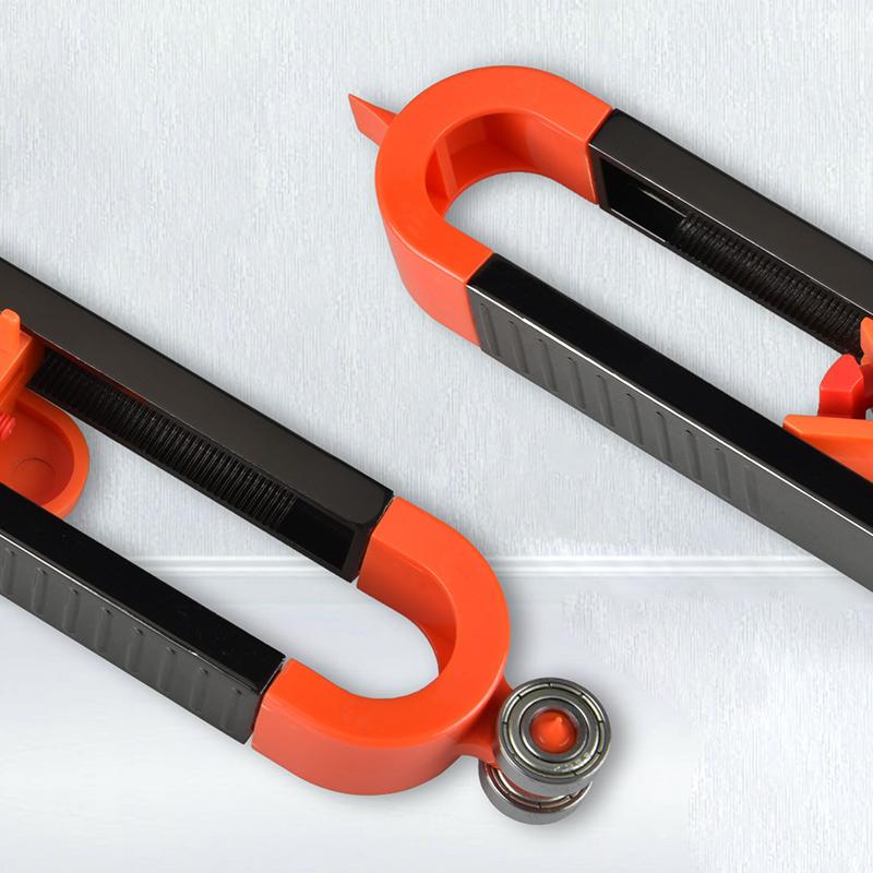 Indicator de contur neregulat Riglă de marcare a conturului Instrument de demontare Instrument de demontare Instrument de măsurare pentru prelucrarea lemnului de blocare reglabil