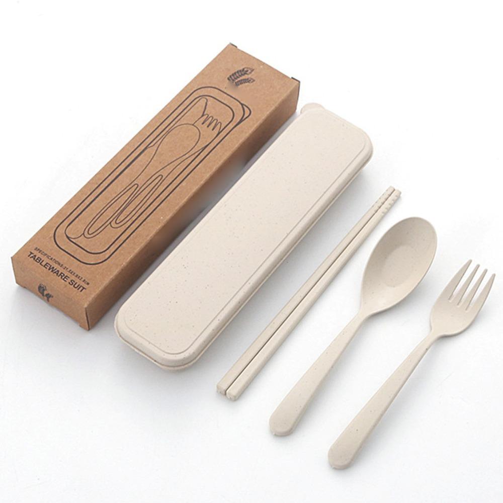 Smooth Surface Utensil Kit Lightweight Portable  Set Convenient Dinner Set  Picnic
