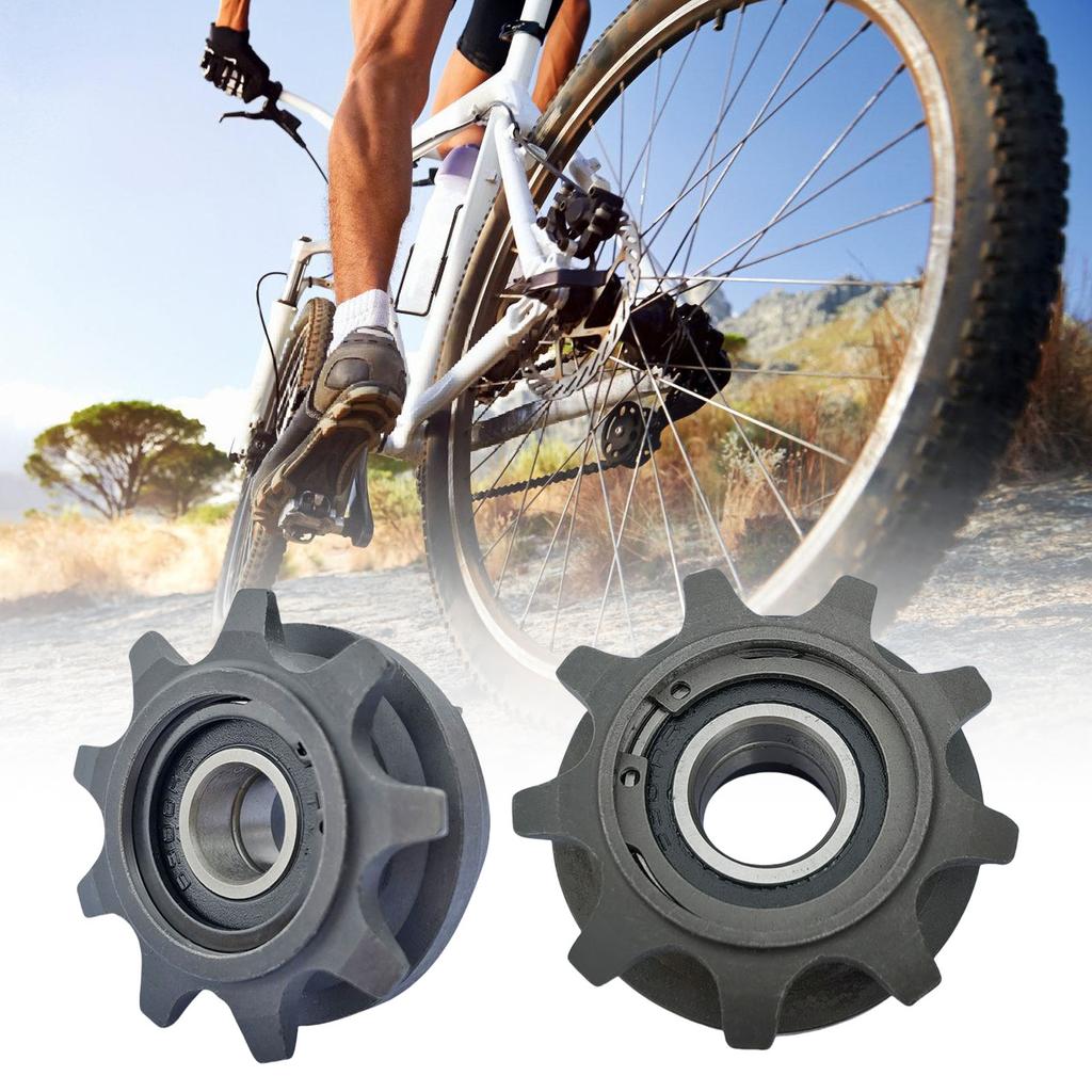 Single Speed Cog Sprocket Freewheel Folding Bike Freewheel High Strength 9T Single Speed Flywheel Easily to Install