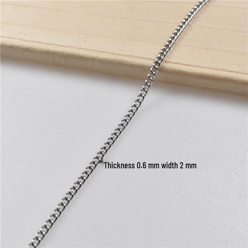 Nerezový kuličkový a osmičkový řetízek na klíče s boční visačkou (0.5-2.0mm) pro Zobrazení Plakátů.