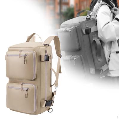 Fashionable Travel Backpack with Shoes Compartment for Backpacking Outdoor