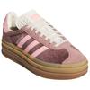 adidas Sneakers da Donna Gazelle Bold Marrone Ombra Rosa Glow Velluto Argilla Calda JQ5143