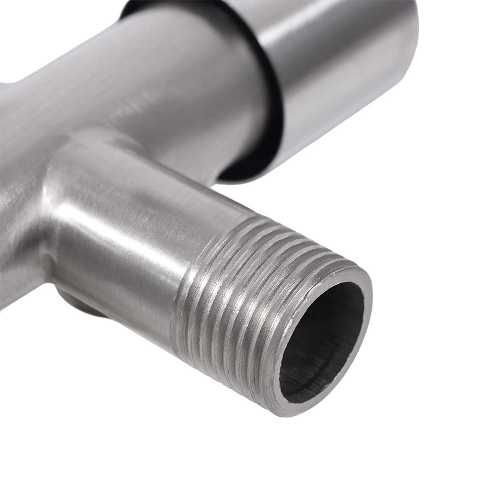 One In Three Out Stainless Steel Faucet with Washing Machine Outlet Anti-Leakage Three Way Water Tap Easy Installation