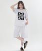 POLYGRAM [Set] Big Pgm Premium Double-Sided Oversized Short Sleeve + Bermuda Shorts Set