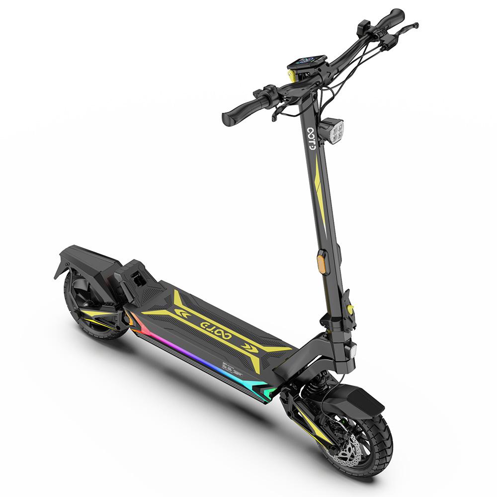 Electric Scooter OOTD 1400W Motor Fully Suspended Adult Electric Scooter 48V 20AH Dual Disc Brake Max Range 70Km SR1