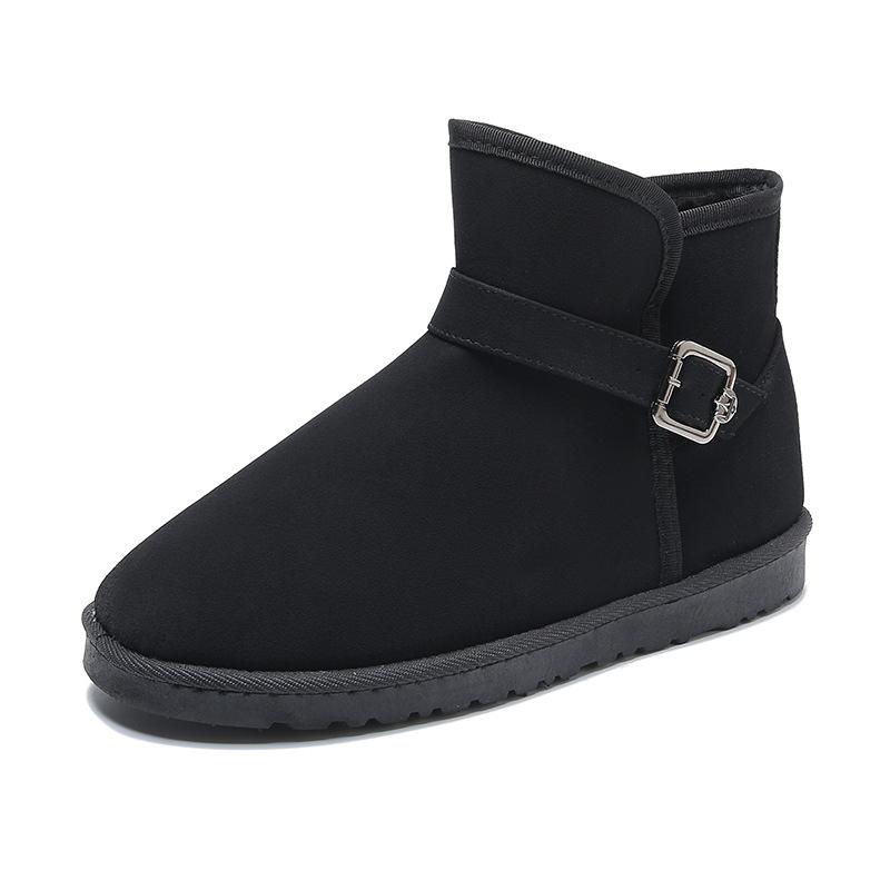 Winter cold-proof new velvet large cotton shoes men's, high-top warm women's snow boots