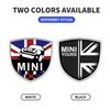 3D Metal Car Side Fender Car Body Sticker Shield Emblem  For BMW MINI WORKS One Cooper JCW R60 R59 R58 R57 R56 R55 F55
