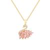Titanium Steel Swan Necklace For Women Simple, Fashionable And Versatile Inlaid With Zircon Pendant
