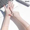 Elastīgi Plāni Vidēji gari Braukšanas Cimdi Aizsardzībai pret sauli Anti UV Etiketes Cimdi