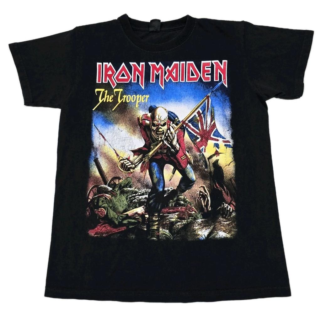 Iron Maiden The Trooper T-shirt Mens Size S Small Black - Metal Band Tee