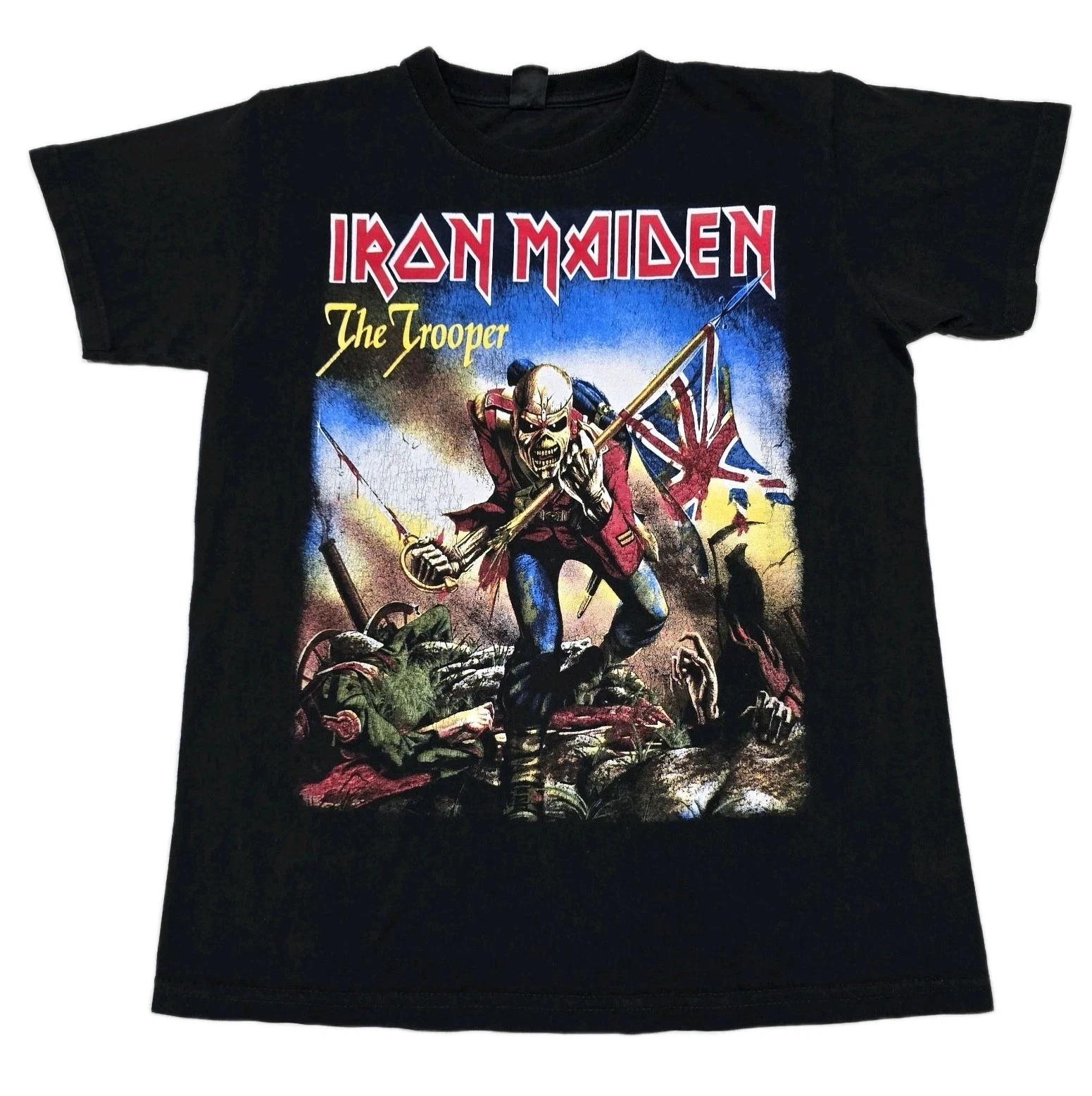 Iron Maiden The Trooper T-shirt Mens Size S Small Black - Metal Band Tee XL