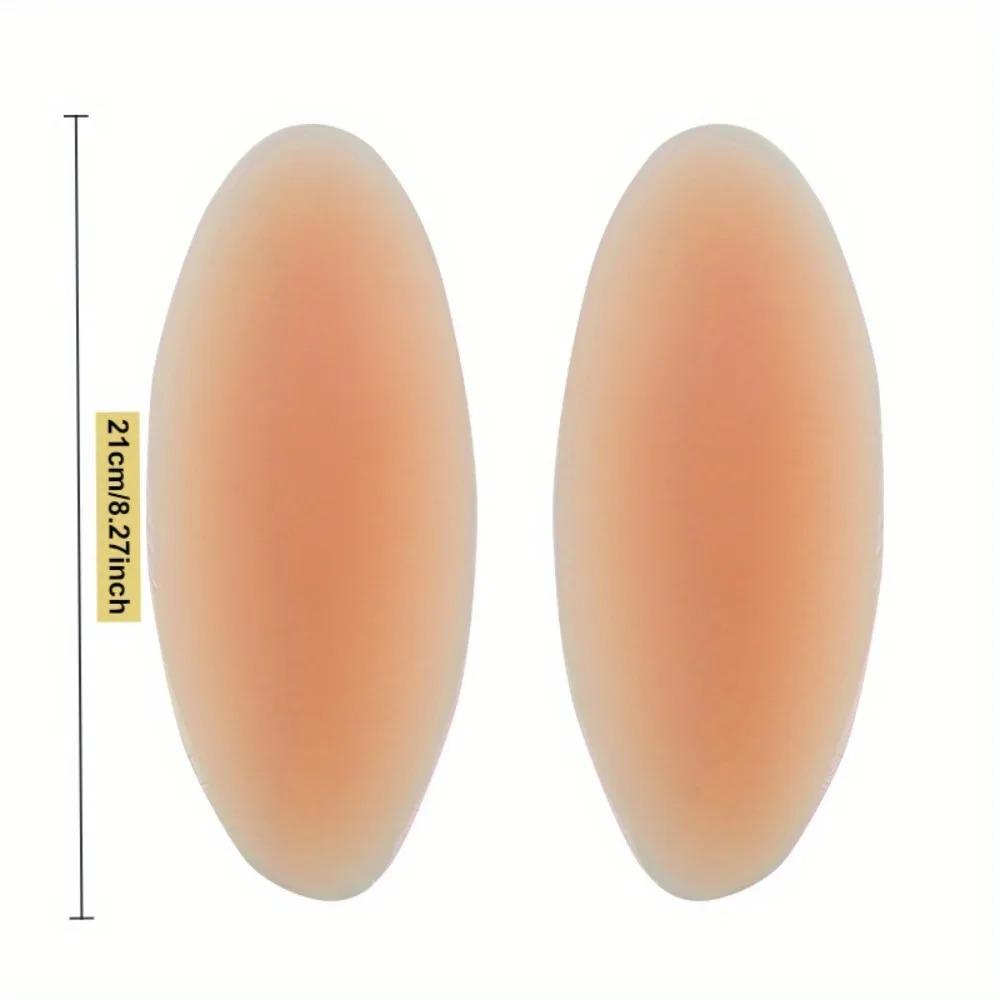 2 Stück Ultra-Weiche Silikon-Beinformungs-Pads - Selbstklebende Hypoallergene Silikon-Beinformungs-Pads Bequeme Korrektur von X-Beinen