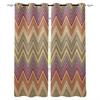 Minimalist Black And White Stripes Drapes Decoration Swag Children Room Curtain 2Panels With Grommets Window Treatment Window Free Shipping