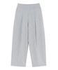 Eonoideu Balloon Single-Pleat Wide Sweatpants Lq6Pu186_Melange Grey