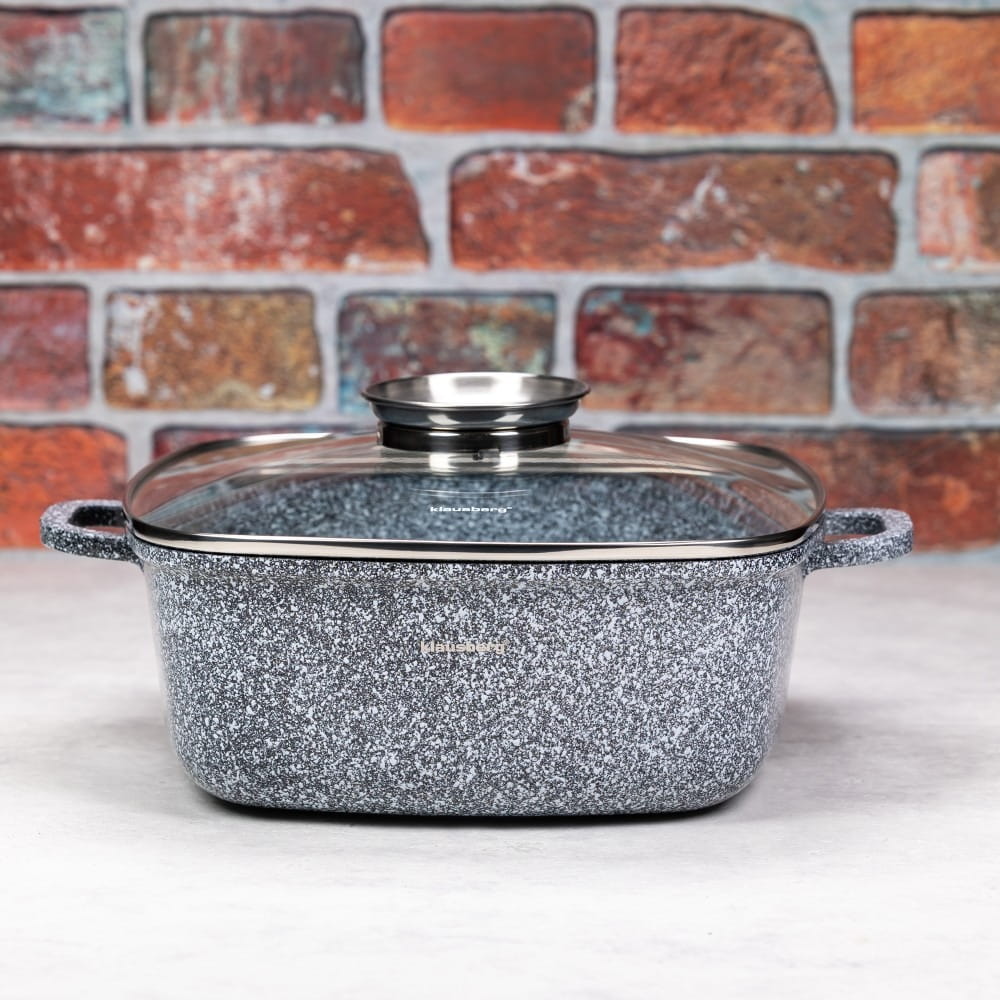 Garnek z powłoką marmurową 4.4L 24cm KLAUSBERG KB-7530