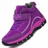 Waterproof Winter Men Boots Cow Suede Warm Snow Women Boots Men Work Casual Shoes High Top High-top Non-slip Ankle Boots