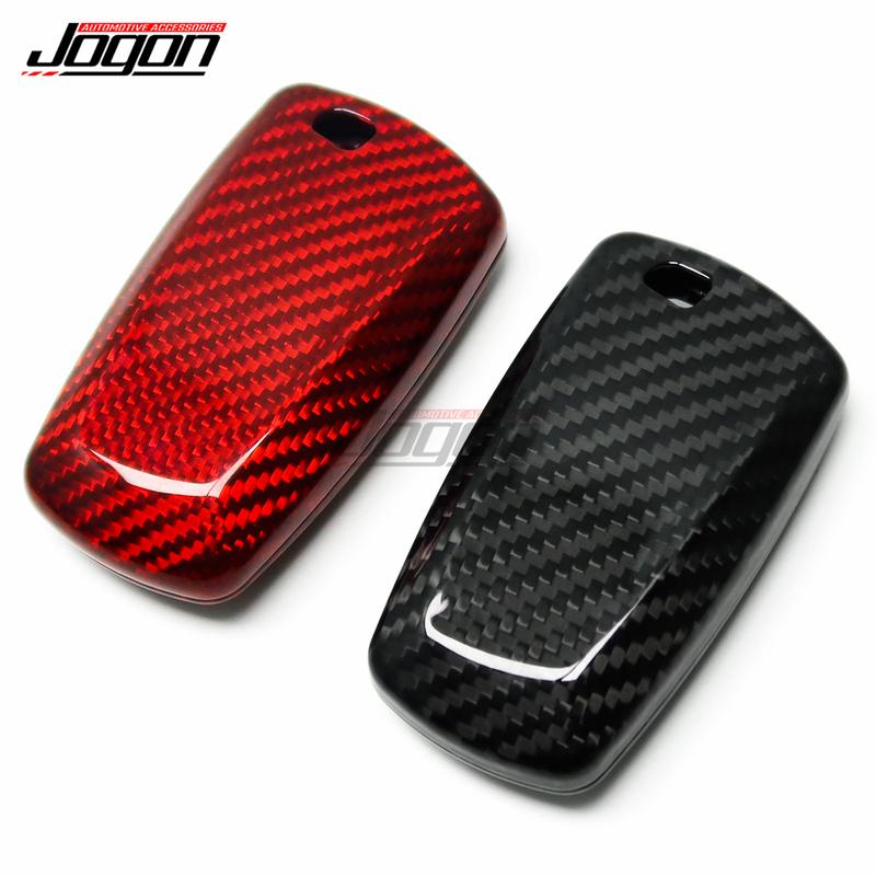 Carbon Car Remote Smart Key Case Key Fob Holder Cover Trim For BMW 3 4 5 6 7 Series F30 F32 F10 F06 F01 F87 F80 F12 2013-2018