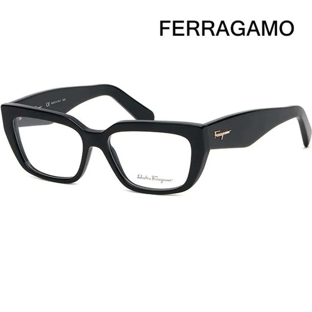 Eyeglass Frame SF2905 001 Oval Horn-rimmed Thick Black