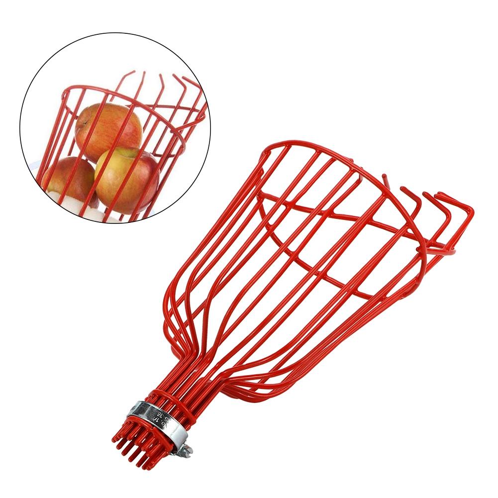 Garten Gewächshaus Gartenarbeit Bauernhof Stahl Baum Obstpflücker Fänger Werkzeug zum Ernten