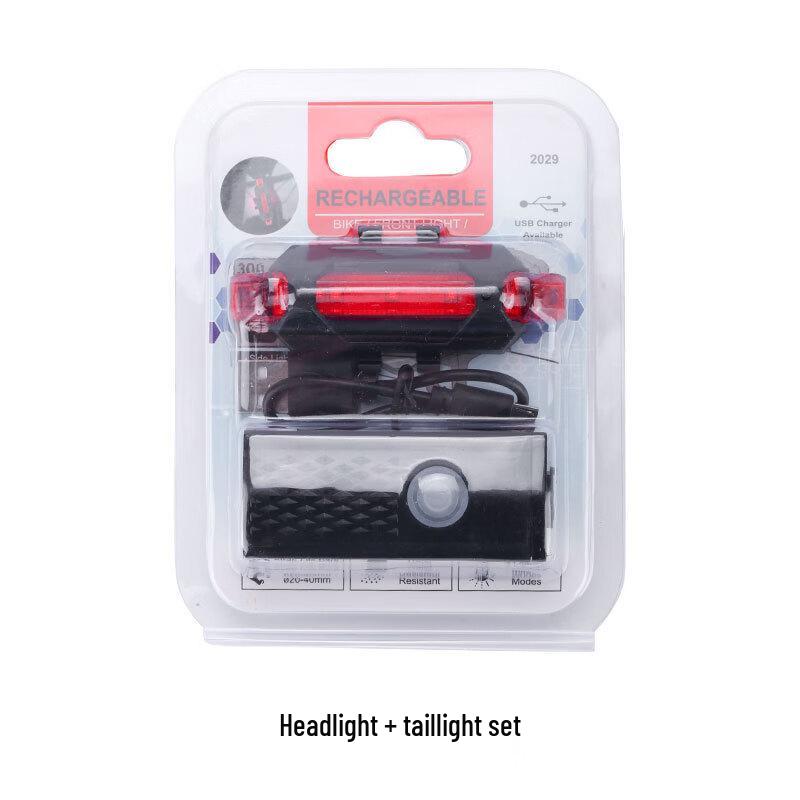 Lishi USB Rechargeable Bicycle Headlight 165x95x45mm