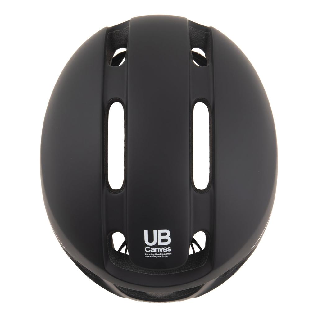 Genuine Yamaha Motor (Yamaha) Canvas Urban Bicycle Helmet, Matte Black, with Yamaha Logo, M/L Sizes, Q7C-OGH-Y00-00F