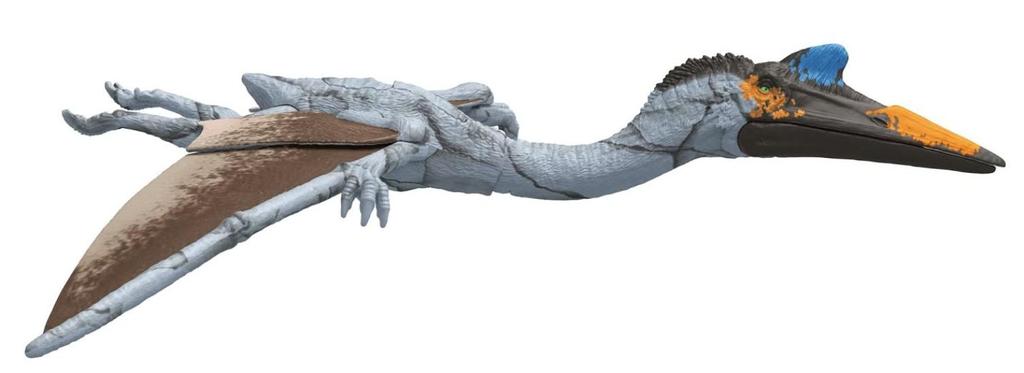 Mattel Jurassic World Big Action Figure: New Ruler Quetzalcoatlus (HDX48 Green, Large) [Total Length: Approx. 36cm] [Ages 4 and Up]