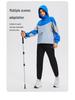 Unisex Quick-Dry Breathable Running Pants with Double Side Pockets and Elastic Drawstring