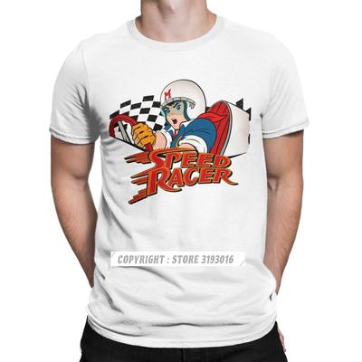Speed Racer Meteoro Herren T-Shirts Cooles Weihnachten Rundhals T-Shirt Baumwolle Camisas Hombre Harajuku Ästhetisches bedrucktes T-Shirt Herren