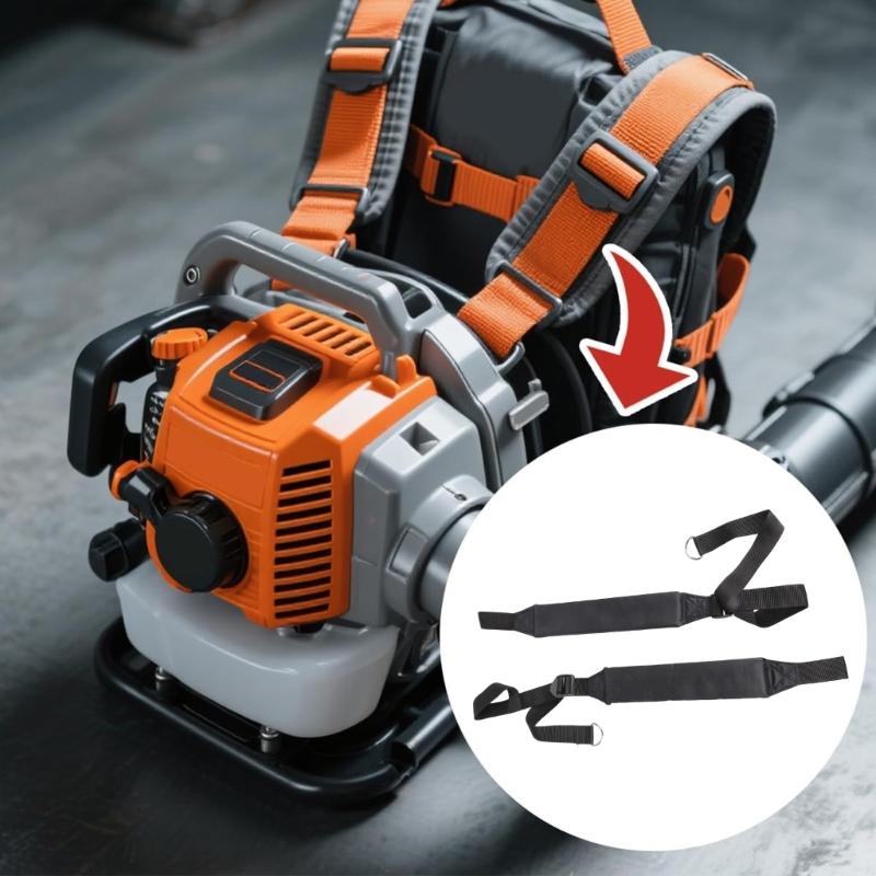 2Pcs Backpack Blower Shoulder Harness Set Heavy Duty Adjustable Chest Straps For BR350 BR430 BR450 SR450 SR430