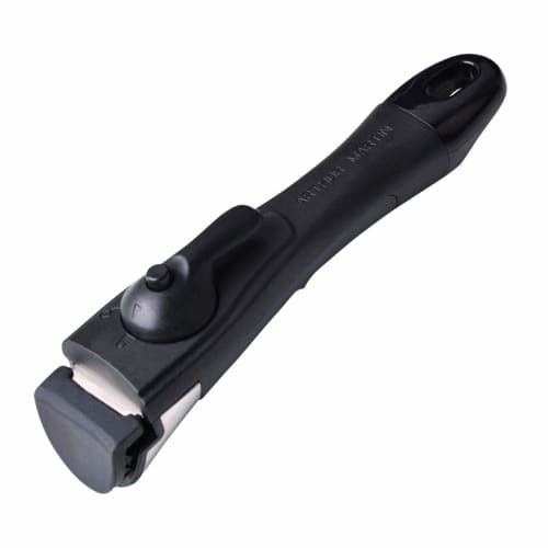 Lifepower Multi-Handle Frying Pan Handle, Black, Compatible with Handleless Pots and Pans, Durable Grip Design, Easy Installation, Universal, Detachab