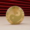 Münzen Fidget Slider Lustige Chinesische Schriftzeichen Taiji Massives Messing Rund Bringt Glück Tragbar Stressabbau Glücksmünzen Spinner Spielzeug Erwachsene Geschenk