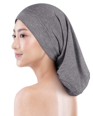 LULUSILK Seidennachtmütze für langes 19 Momme 6A Seide Modal Haar Zylindrisch Bleibt Schuppen Bis Verhindert Bettfrisur und Spliss Reduziert und Gibt Einen Großartigen Tag