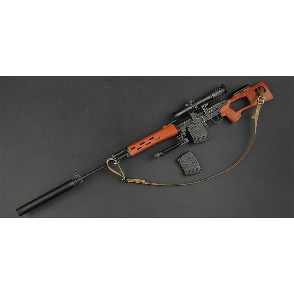 HiPlay ZYTOYS 1/6 ZY2012B SVDS Russian Sniper Rifle Military Weapon Accessory Movable Action Figure ZY2012A