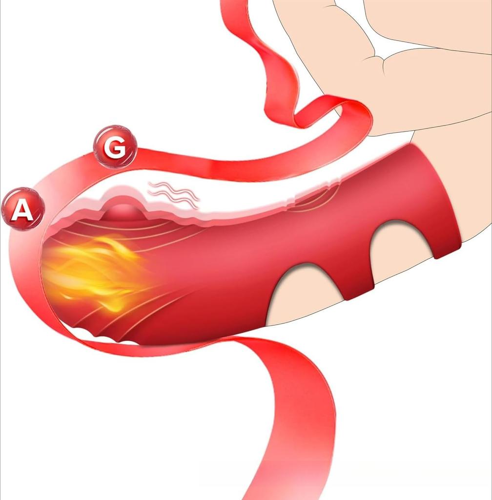 Heating Finger Vibrator G Spot Fast Orgasm Vagina Clitoris Clit Nipple Stimulator Sex Toys Adult Goods for Women Female Lesbian