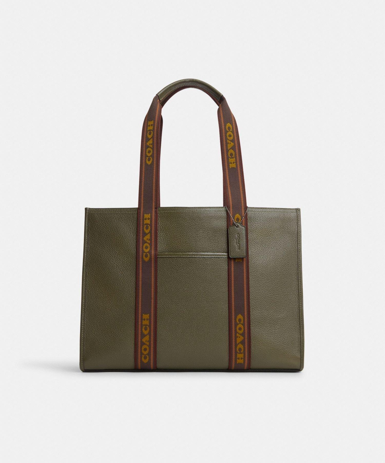 COACH OUTLET Large Smith Tote Bag Green