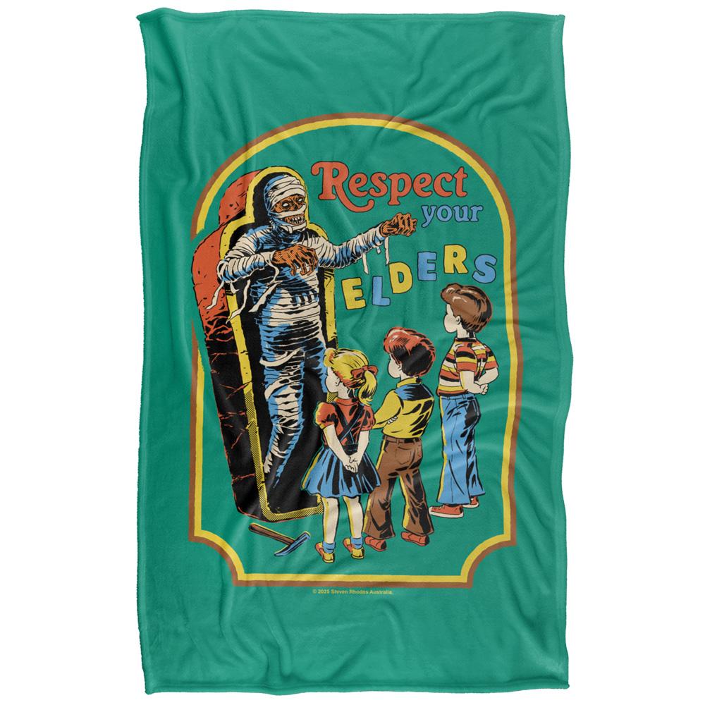 Steven Rhodes Respect Your Elders Soft Touch Blanket