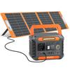 Flashfish P66+TSP100 Tragbare Powerstation 300W Ausgangsleistung 7 Ausgänge 3 Lademöglichkeiten 6-Schicht-Schutz