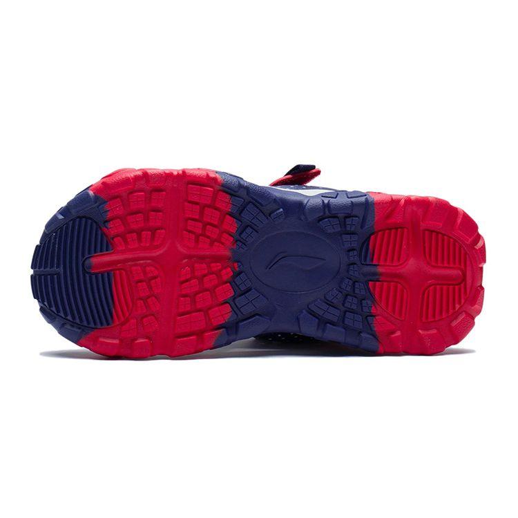 Li Ning Kinder Treading Wave Low Top Lässige Sportsandalen Kindersandalen Weiß Blau YKUS006-1