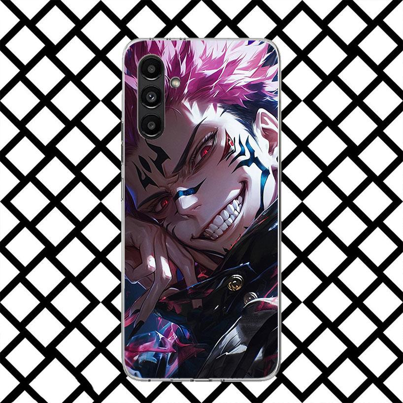 Kaisen J-Jujutsu Ryomen Sukuna Phone Case for Samsung Galaxy A17 A37 A57 A16 A26 A36 A56 A15 A25 A35 A55 A14 A24 A34 A54 A13 A23
