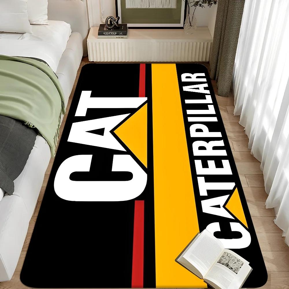 

C_Гусениця CAT Килим Двигун Екскаватор Килимок для вхідних дверей з колоди Скандинавський стиль Дім Ванна кімната-Туалет Килимки Спальня Готель Декор Килимок 50x80cm