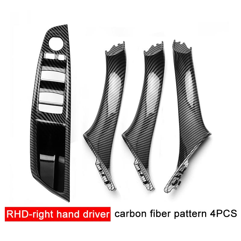 F10 F11 Interior Front Door Armrest Panel Trim Pull Handle Set Replacement For BMW 5 Series F10 F11 520i 523i 525i 528i 535i