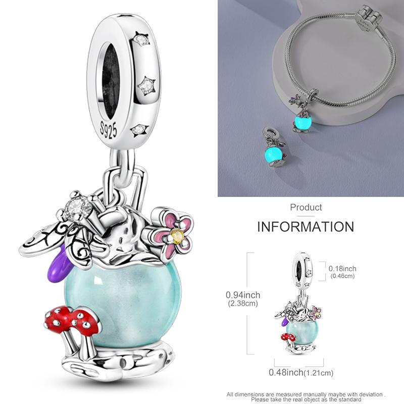 Travel Airplane Camera Charms Suitcase Love Travel Life Bead 925 Silver Fit Bangle Bracelet Necklace Jewelry