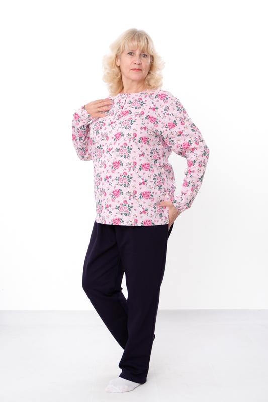 

Pajama Set (women) – Warm Fleece, Long Sleeve & Pants, Demi-season, 8240-024-2 HC 4XL бейкер miller рожевий колір