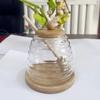 with Dipper and Lid Honey Storage Container 280/400/500ml Honey Pot Honey Jar  Food Presentation