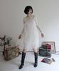 RUBATI Airy Tulle Lace Layering Dress_White