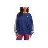 Originals FW24 Classic Sports Collection Løstsittende Stripet Rundhalset Genser Dame Genser Dyp Indigo JD0892